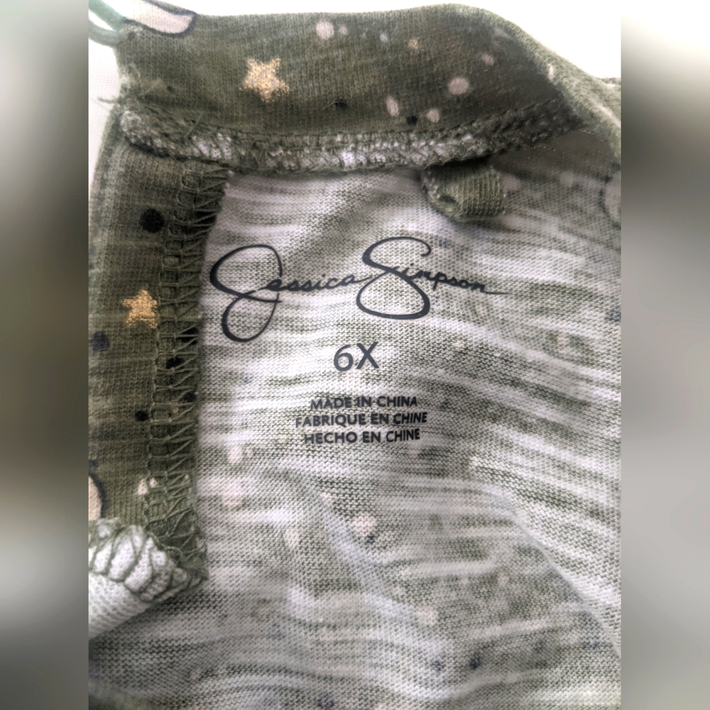 Jessica Simpson "moons & stars" Shirt - Picture 3 of 5